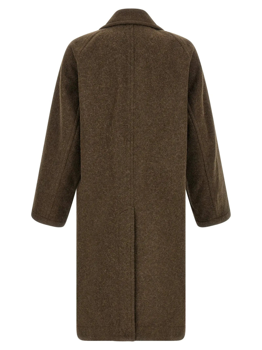 Lemaire Brown Wool Coat