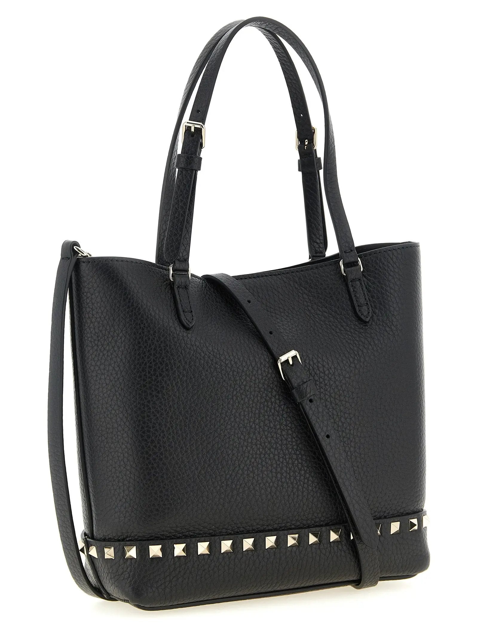Valentino Garavani Black Calfskin Shoulder Bag