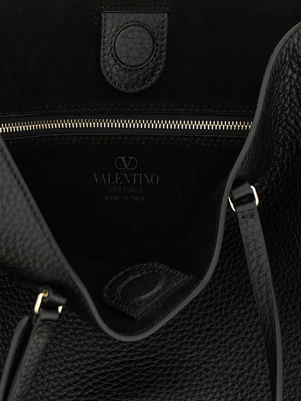 Valentino Garavani Black Calfskin Shoulder Bag