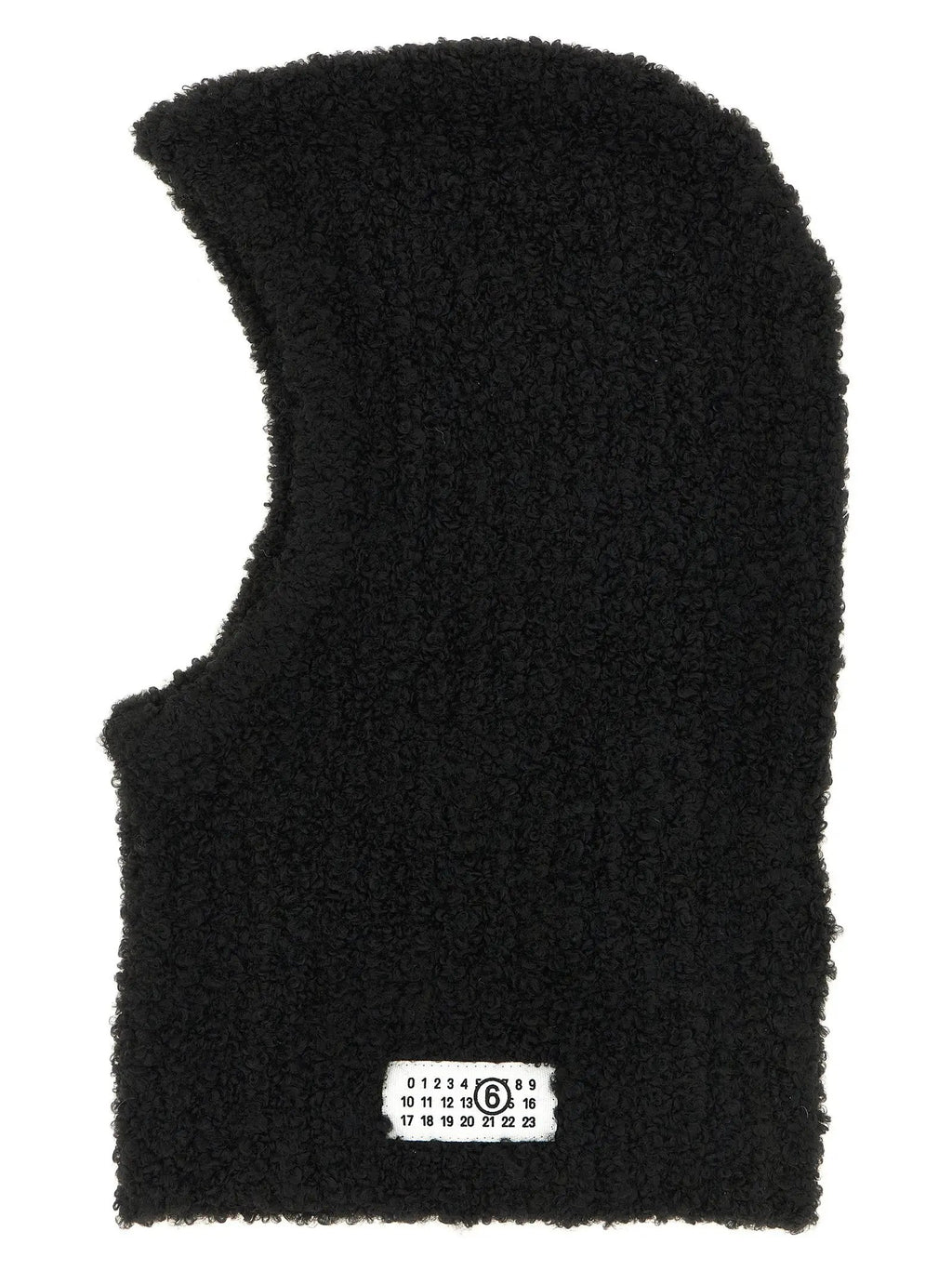 MM6 Maison Margiela Black Marabou Hat