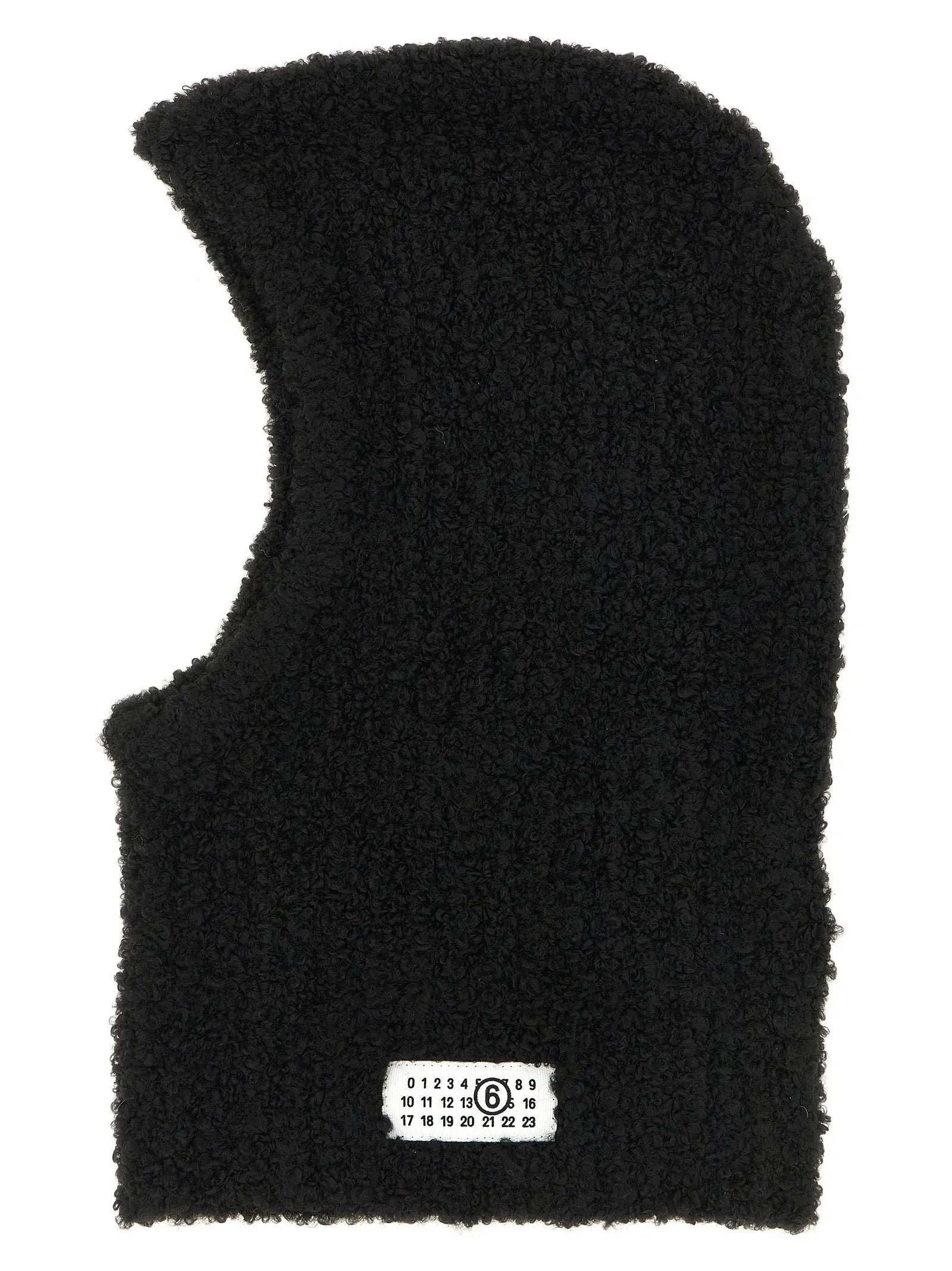 MM6 Maison Margiela Black Marabou Hat