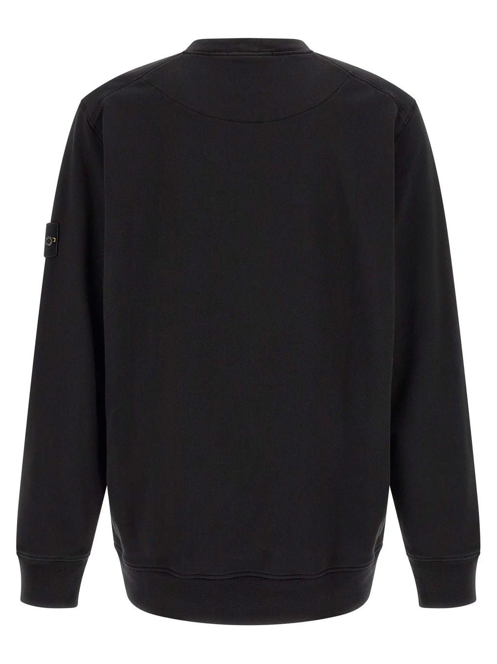 Stone Island Black Cotton Sweatshirt