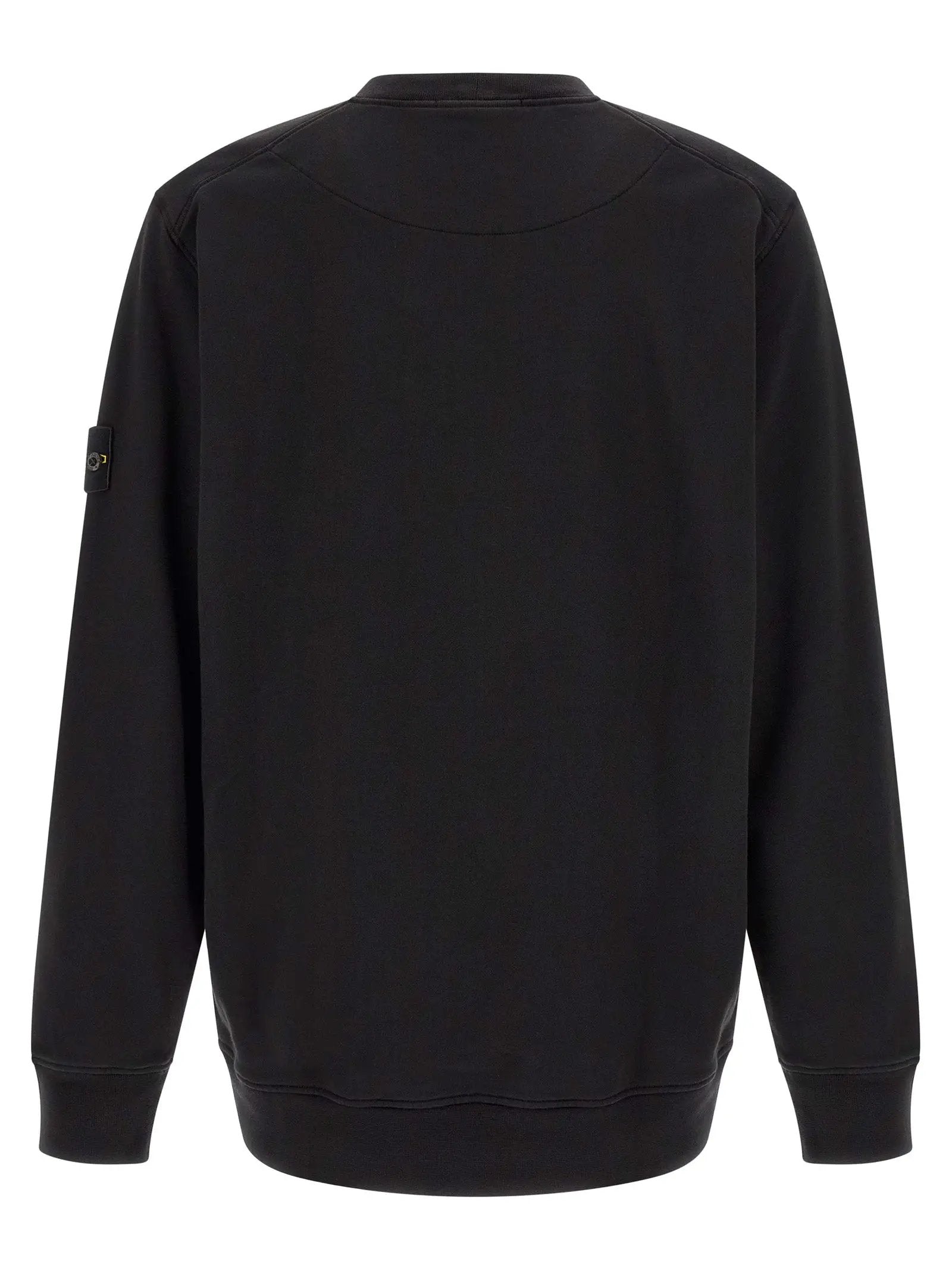 Stone Island Black Cotton Sweatshirt