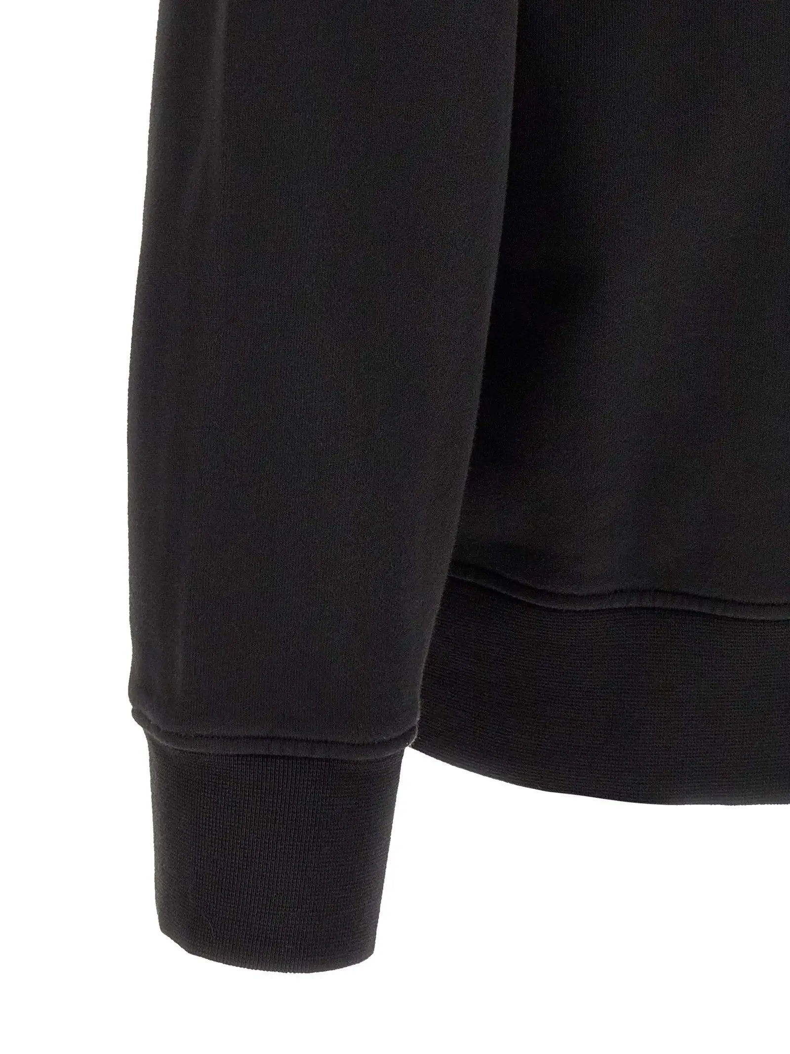 Stone Island Black Cotton Sweatshirt