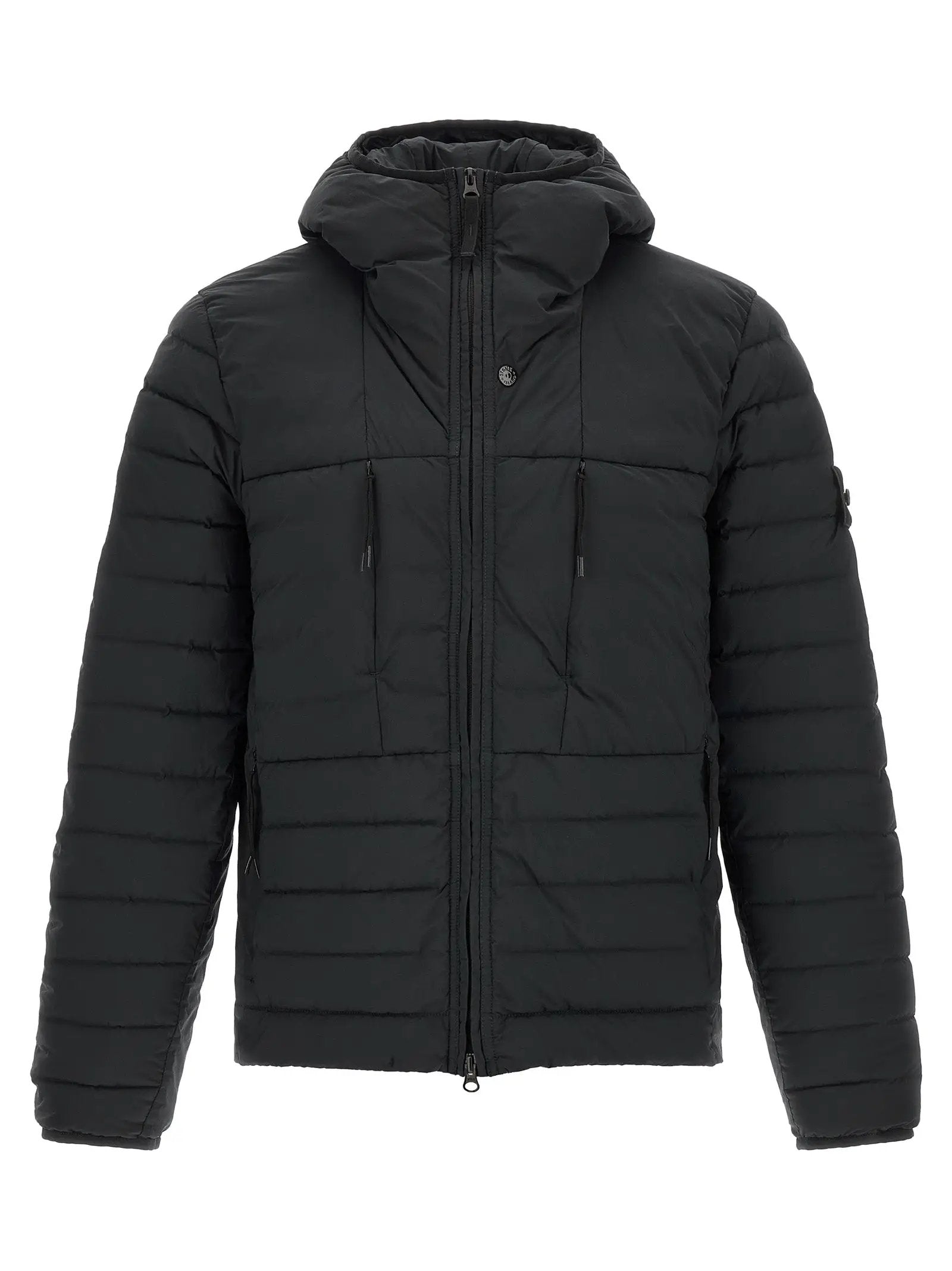 Stone Island Black Polyamide Shell Jacket
