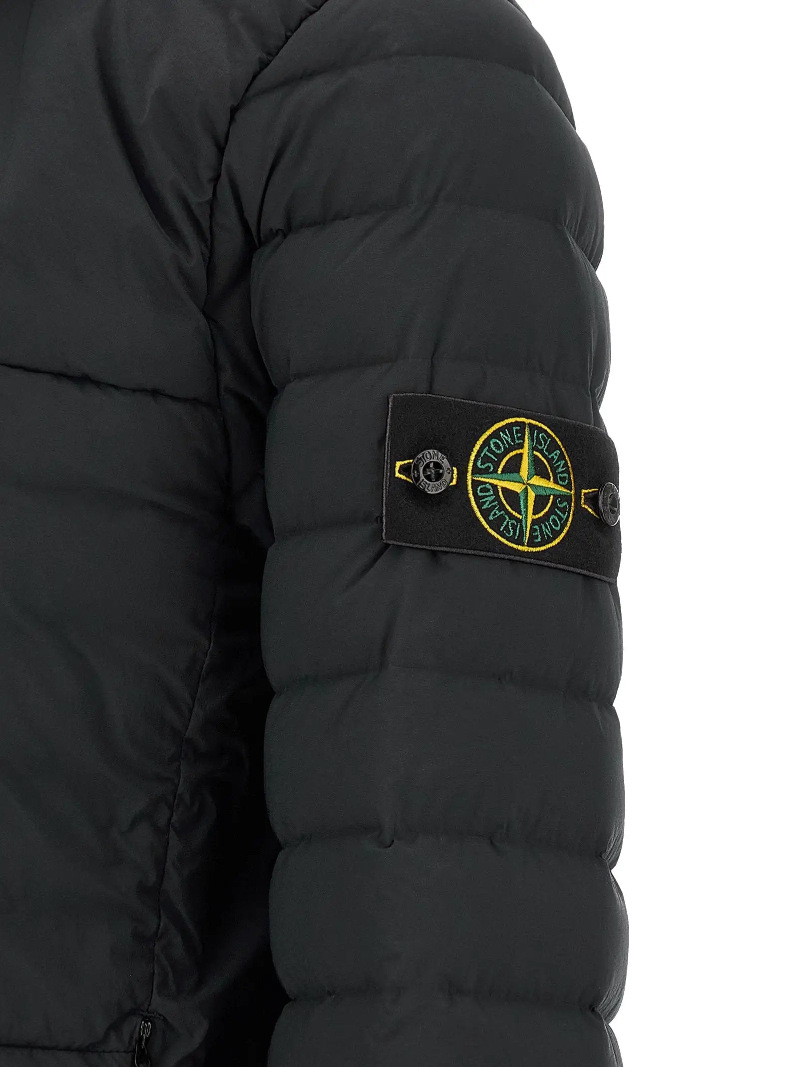 Stone Island Black Polyamide Shell Jacket