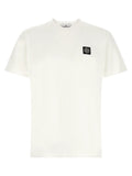 Stone Island White Cotton T-Shirt