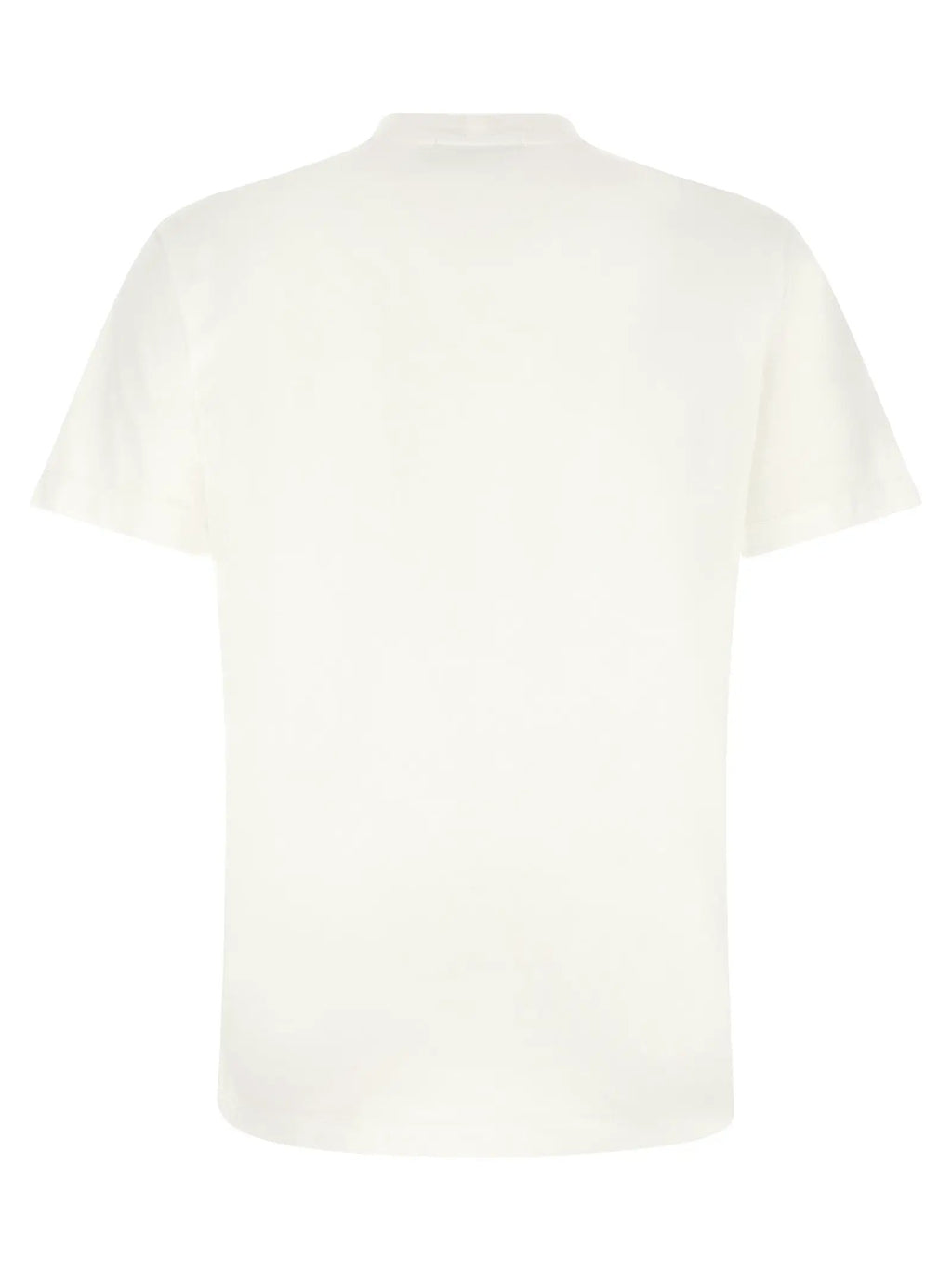 Stone Island White Cotton T-Shirt