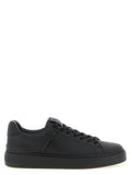 Balmain Black Calfskin Low Top Sneakers