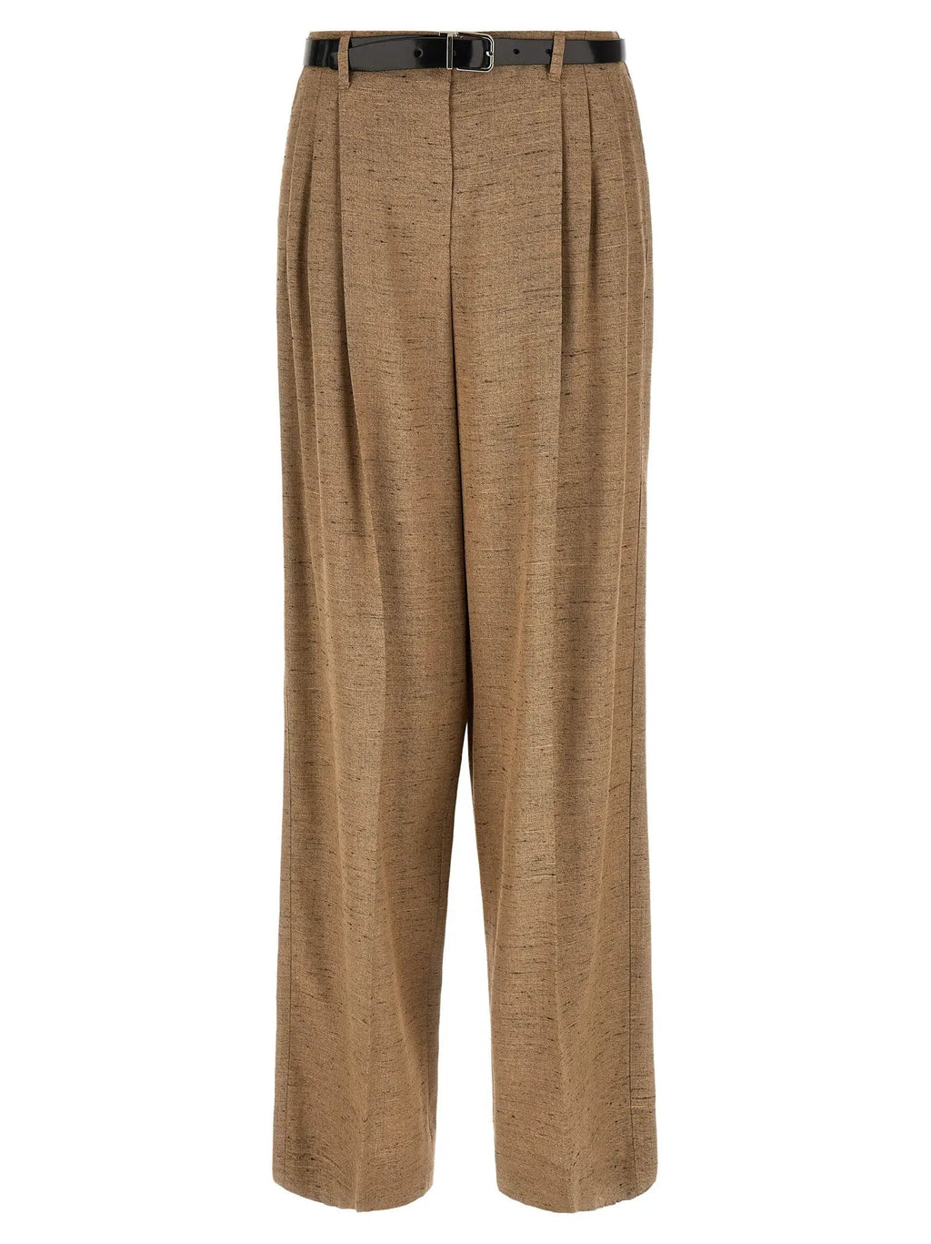 Dolce & Gabbana Beige Viscose Casual Pants
