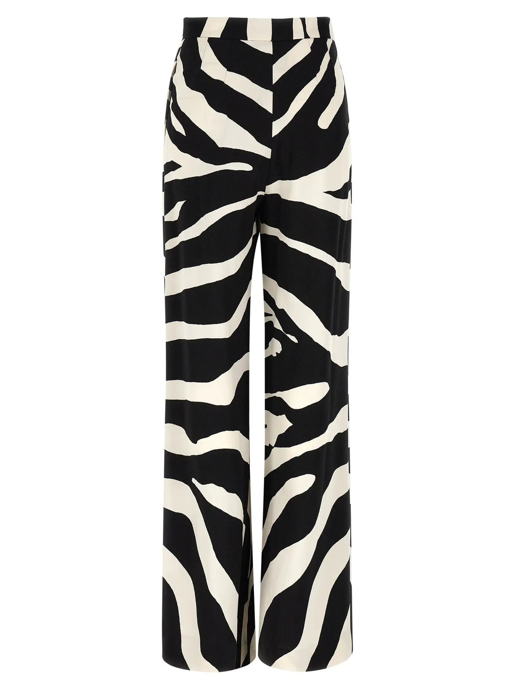 Dolce & Gabbana Bicolor Viscose Casual Pants