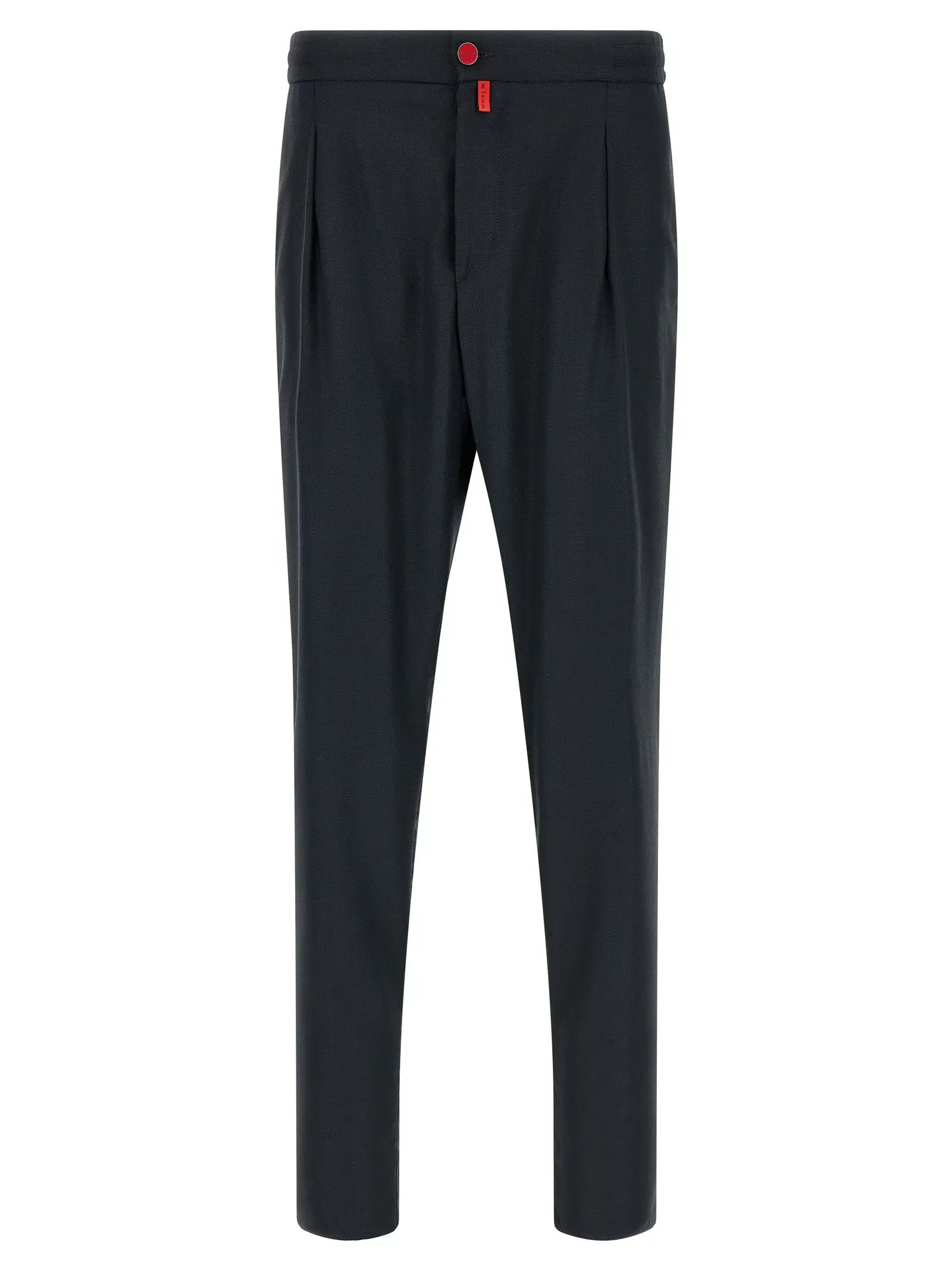 Kiton Blue Wool Pants