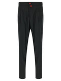 Kiton Gray Wool Casual Pants
