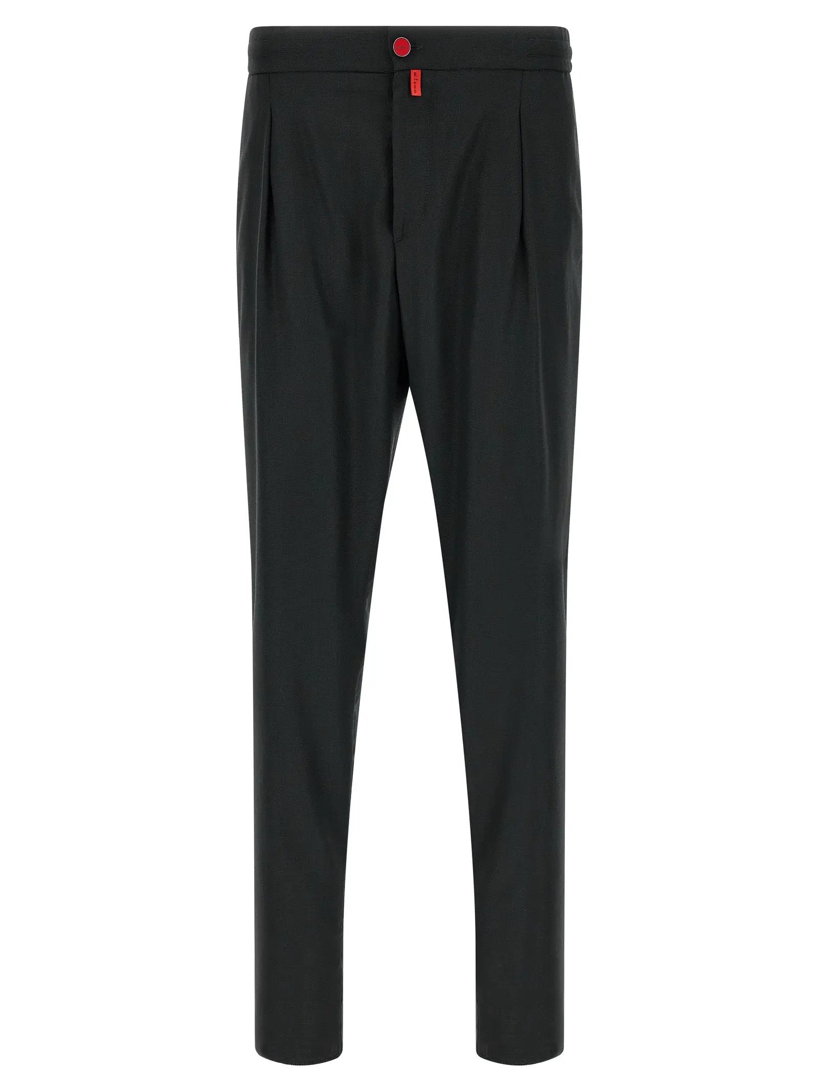 Kiton Gray Wool Casual Pants
