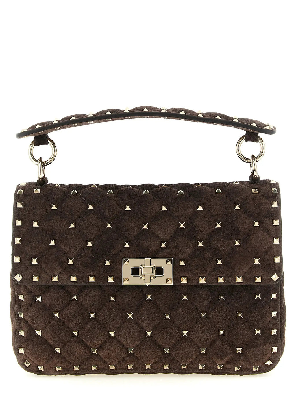 Valentino Garavani Brown Calfskin Crossbody Bag