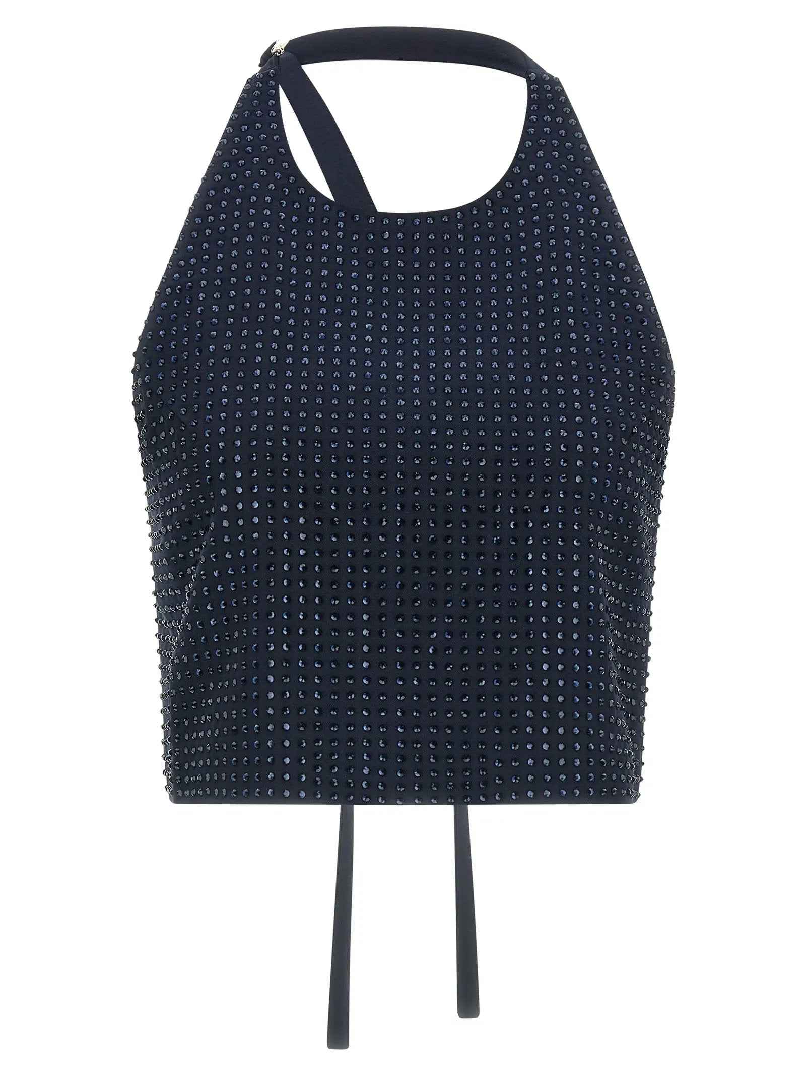 PINKO Blue Polyester Tank Tops