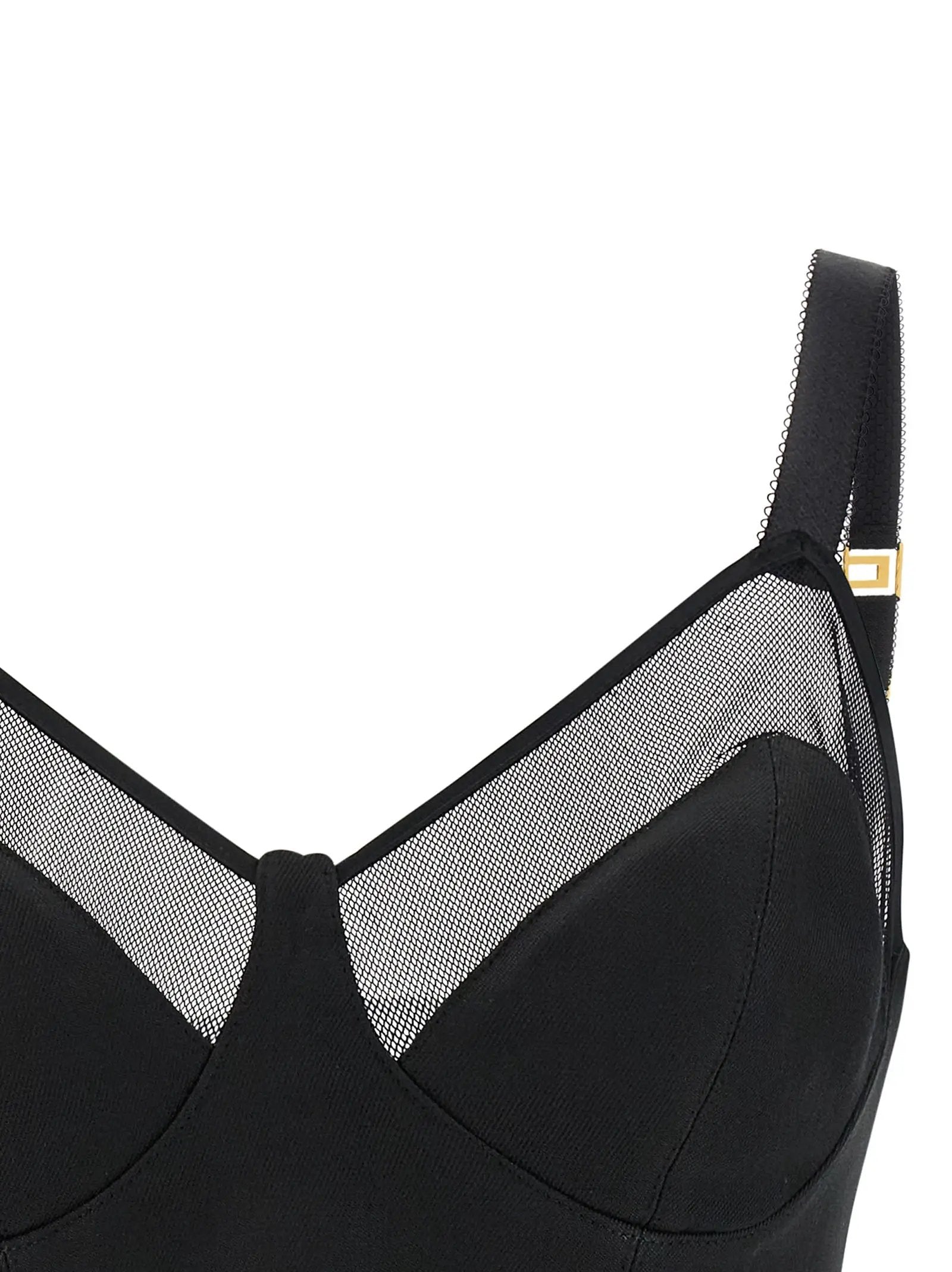 Elisabetta Franchi Black Virgin Wool Tank Tops