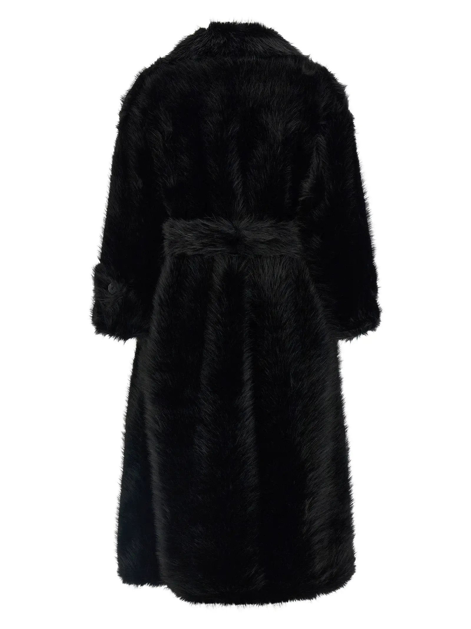 B&B COUTURE Black Polyester Coat