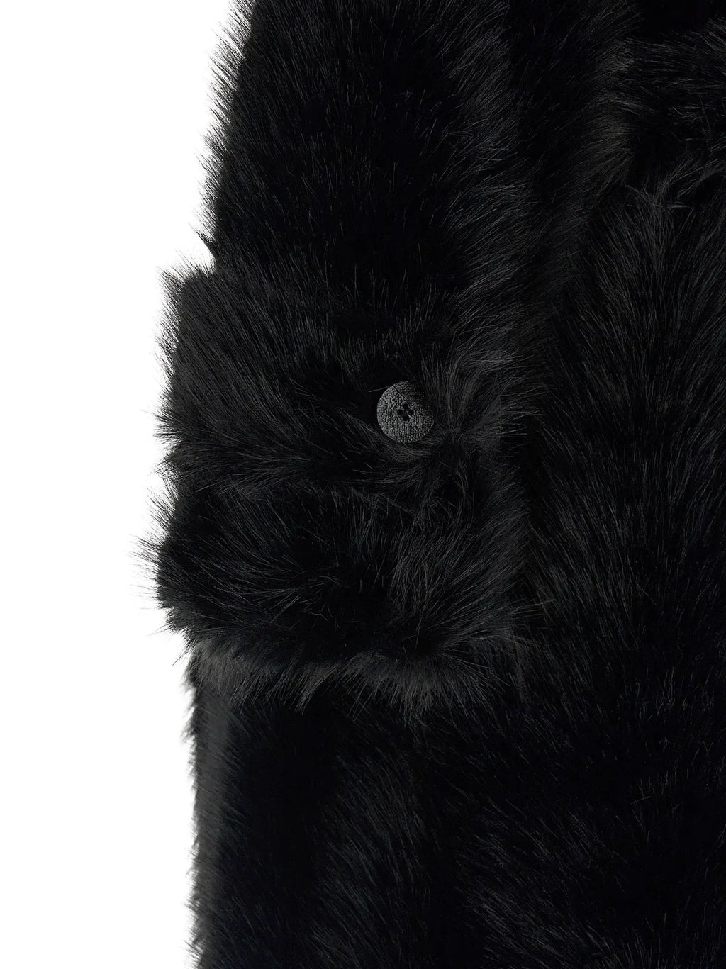 B&B COUTURE Black Polyester Coat