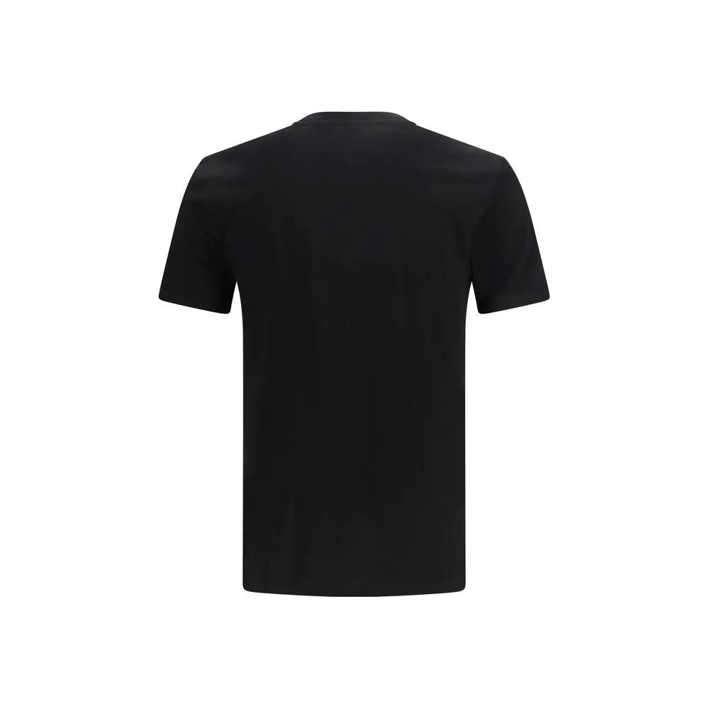 Versace Black Cotton T-Shirt