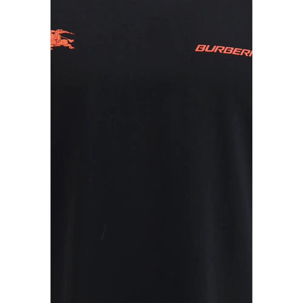Burberry Black Cotton T-Shirt