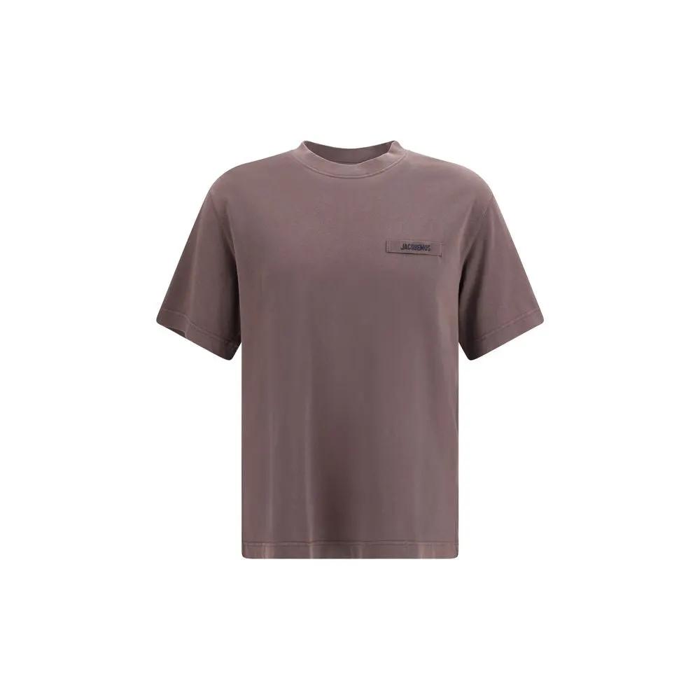 Jacquemus Brown Cotton T-Shirt