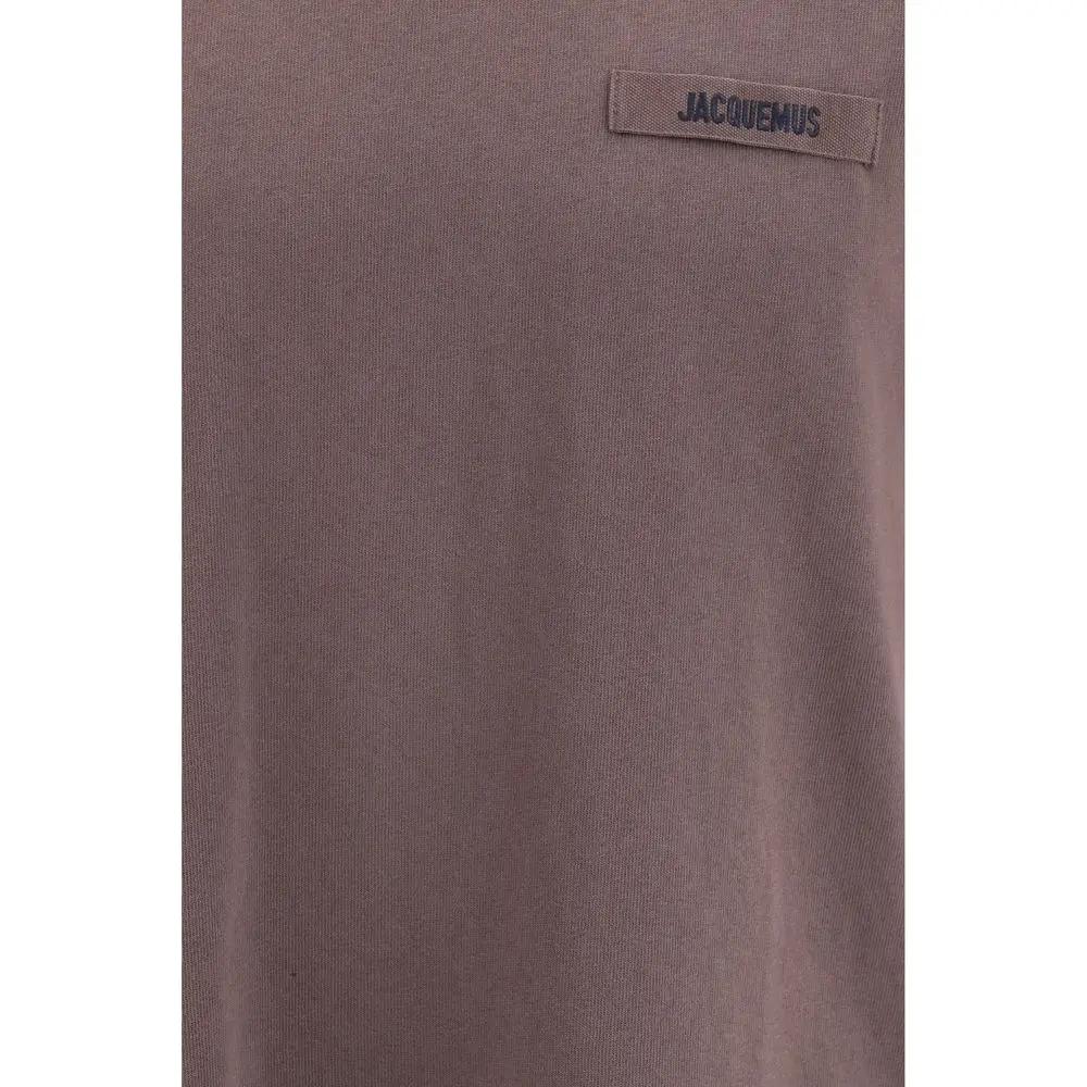 Jacquemus Brown Cotton T-Shirt