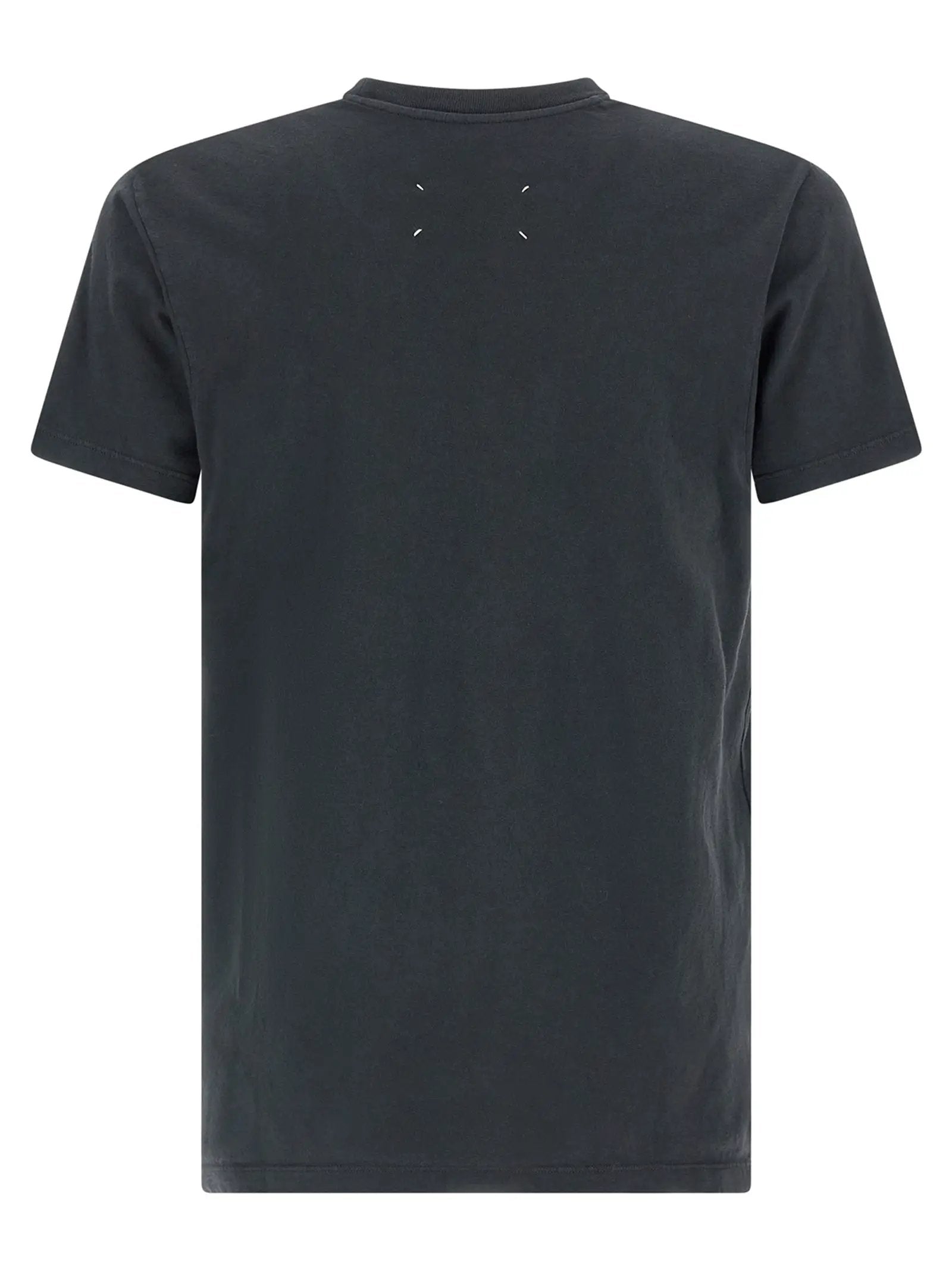 Maison Margiela Black Cotton T-Shirt