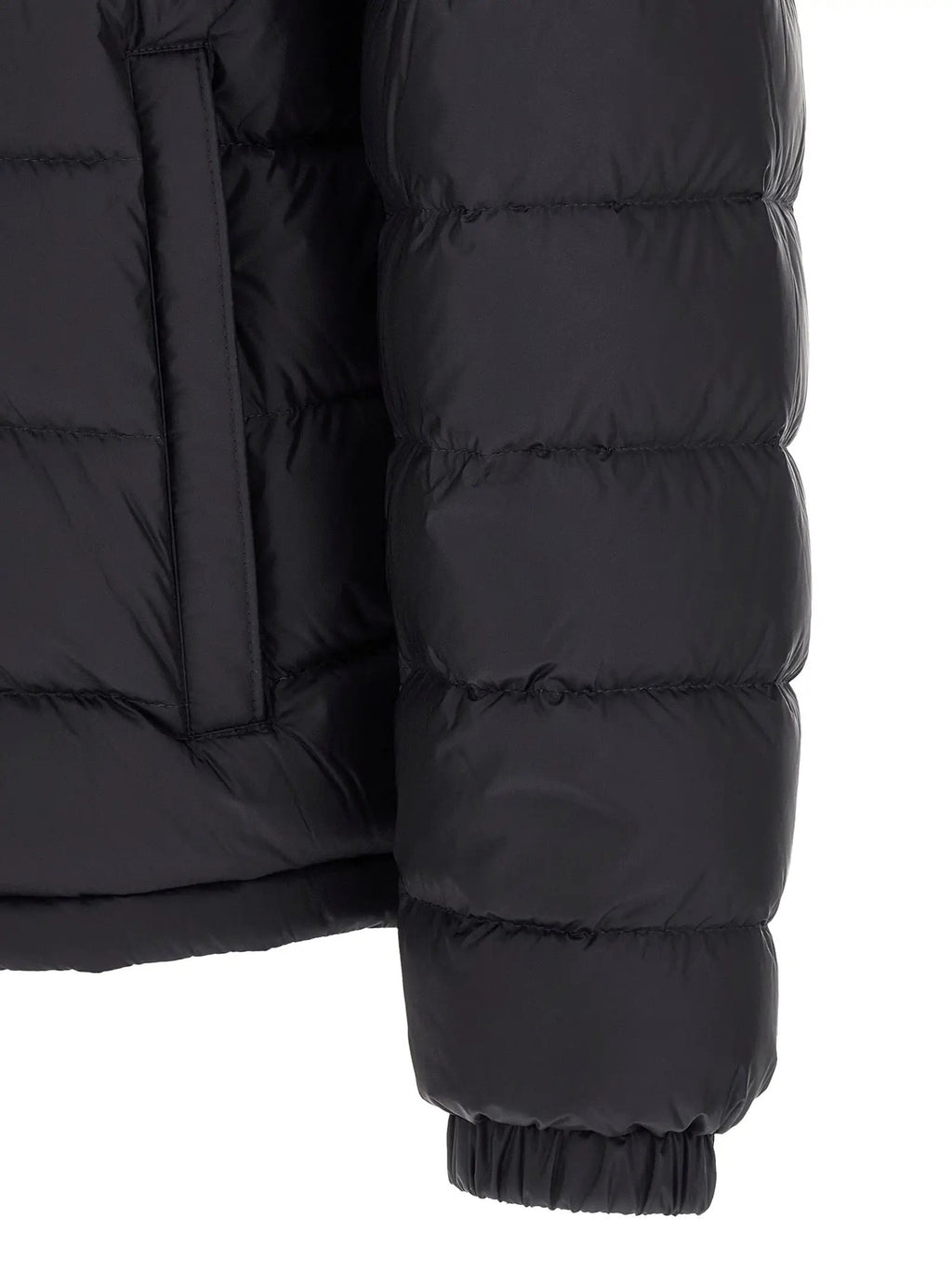 Moncler Blue Polyamide Full-Length Jacket