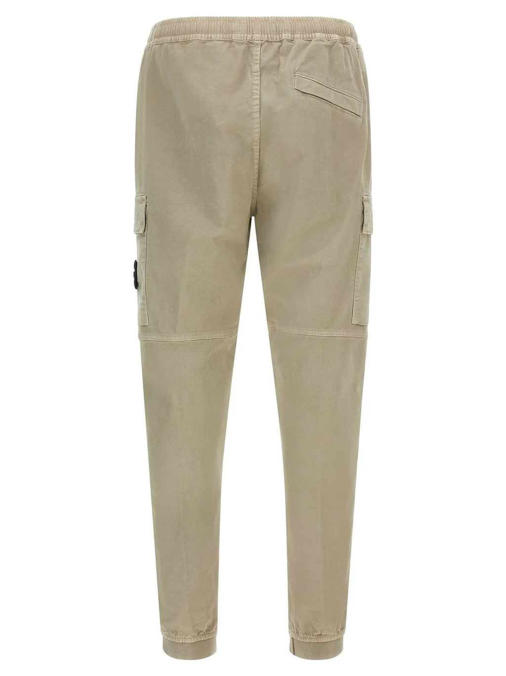 Pantalon cargo Stone Island en coton beige
