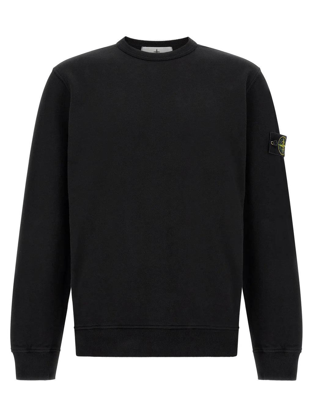 Sweat-shirt Stone Island en coton noir