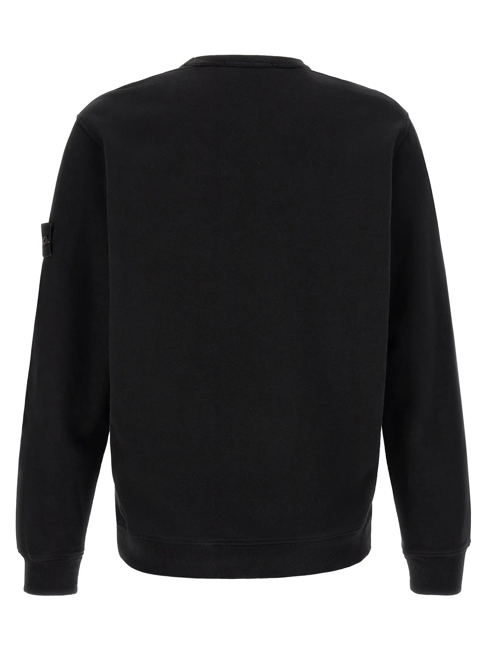 Sweat-shirt Stone Island en coton noir