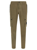 Pantalon cargo Stone Island en coton bicolore