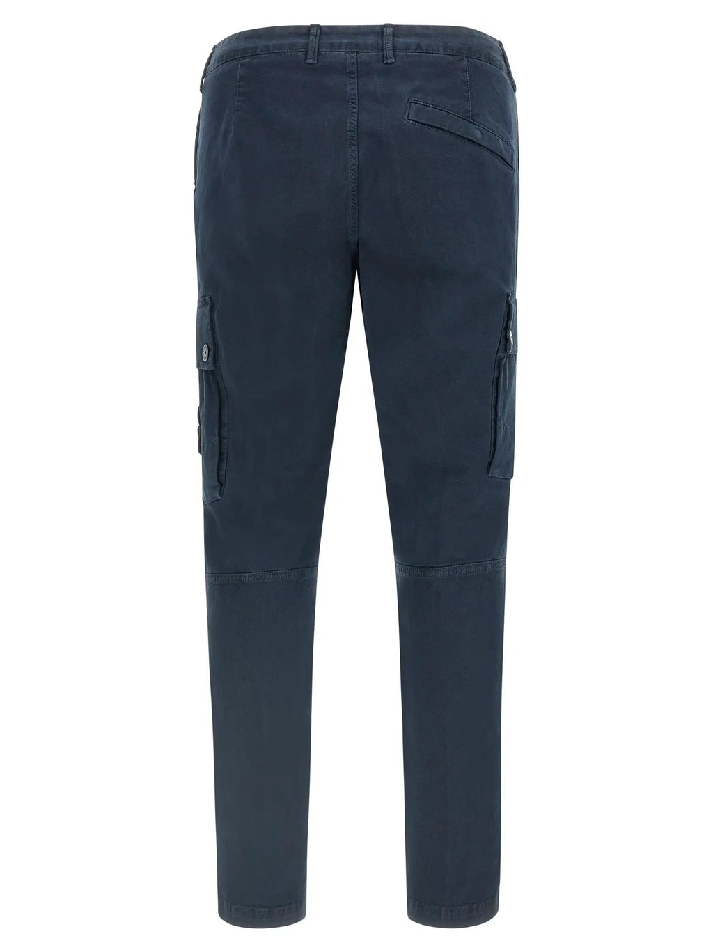 Pantalon cargo Stone Island en coton bleu