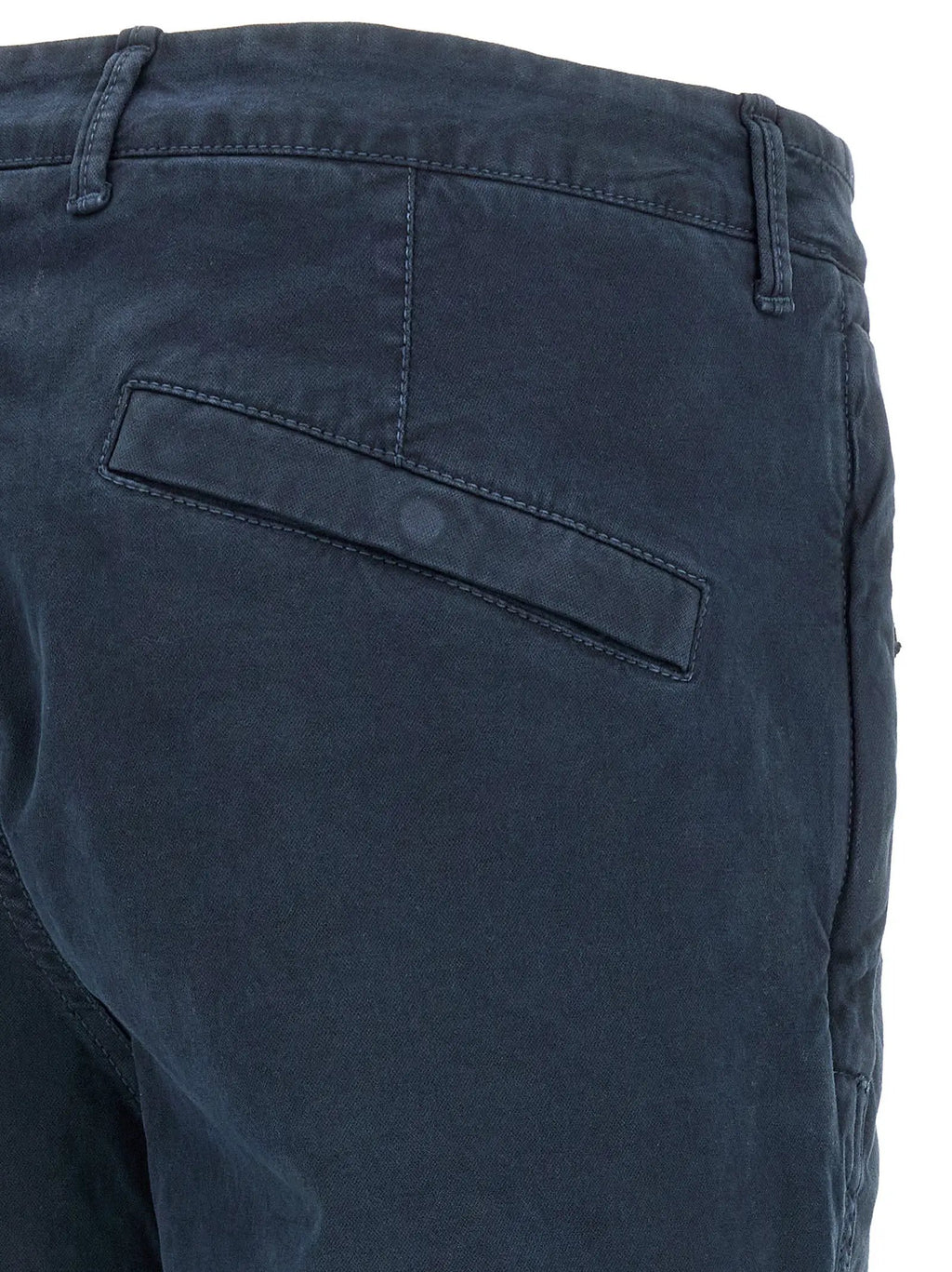 Pantalon cargo Stone Island en coton bleu