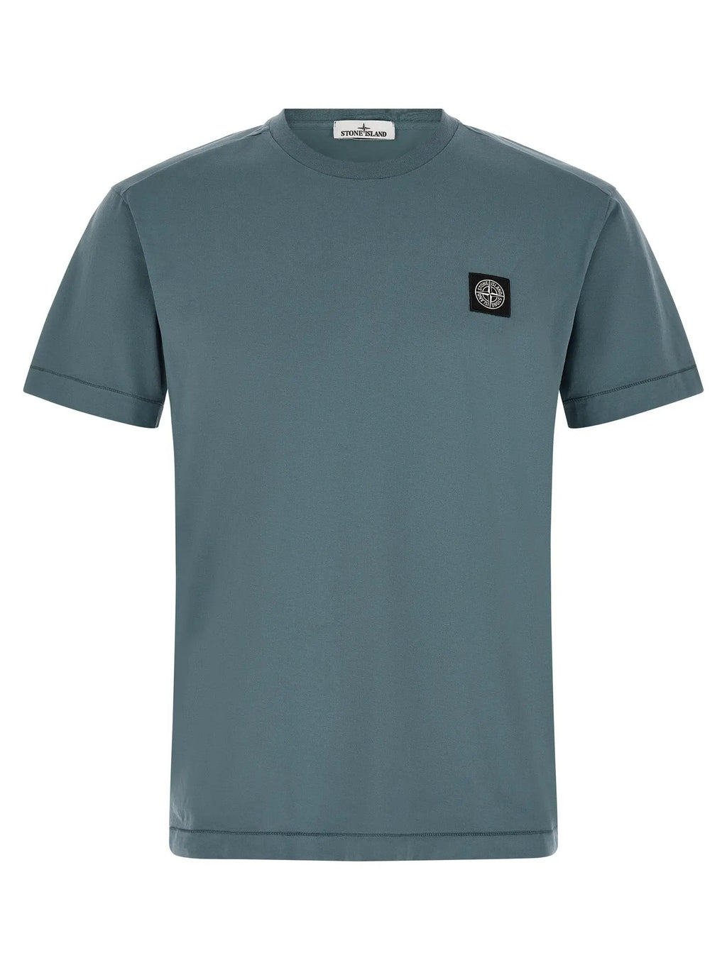 T-shirt Stone Island en coton bleu