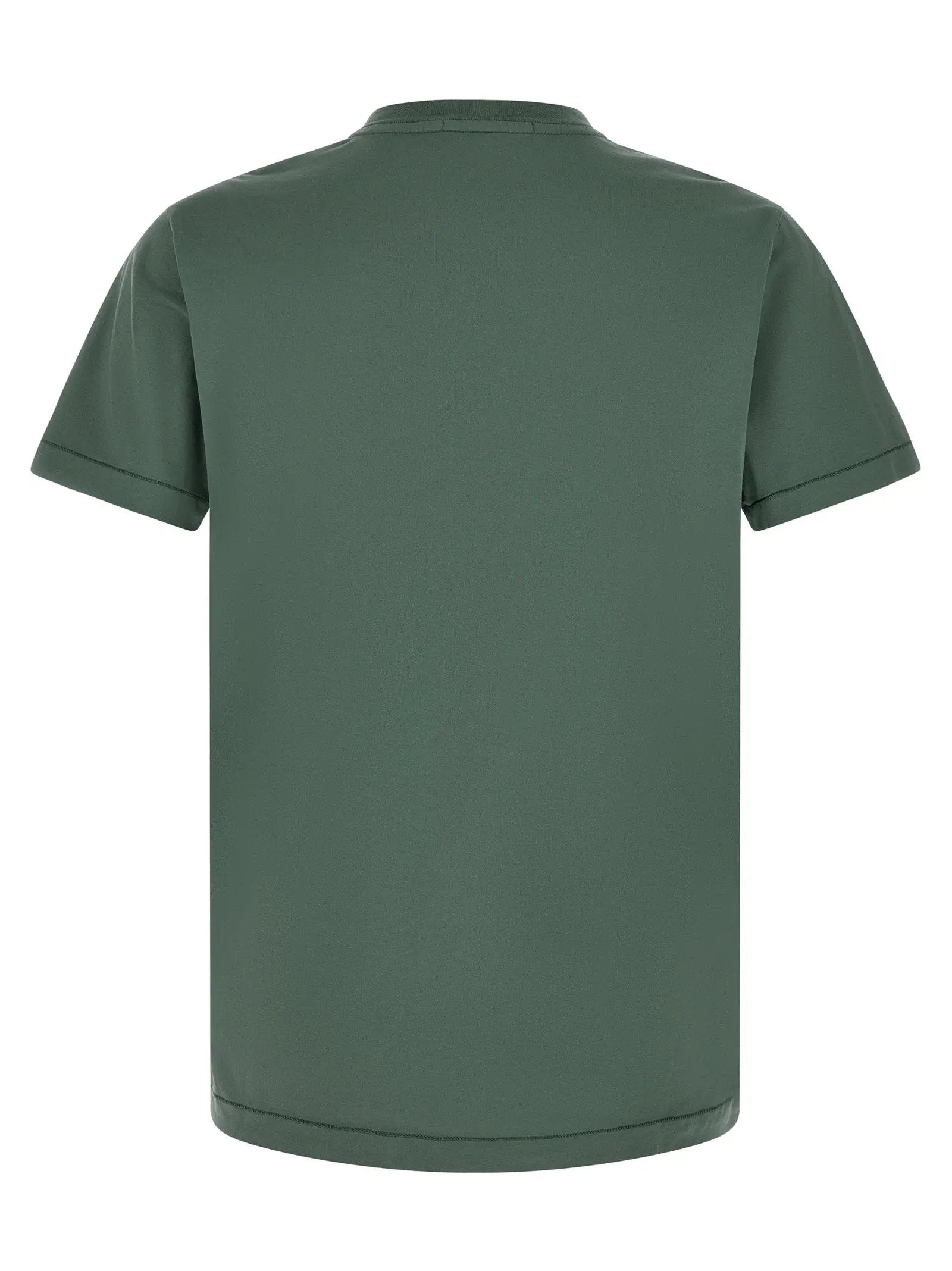 T-shirt bicolore en coton Stone Island