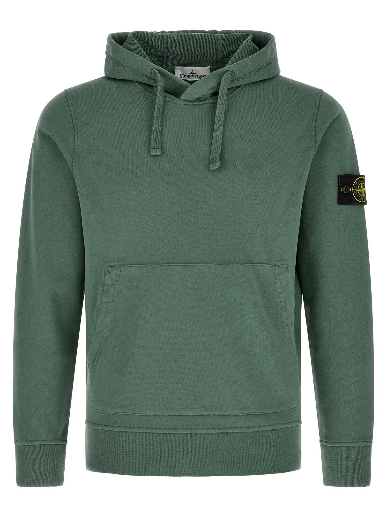 Sweat-shirt bicolore en coton Stone Island