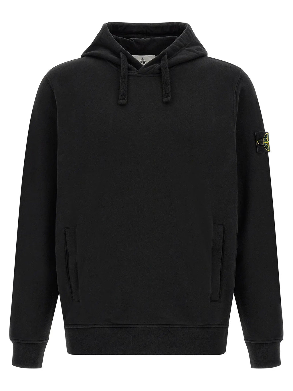 Stone Island Black Cotton Sweatshirt