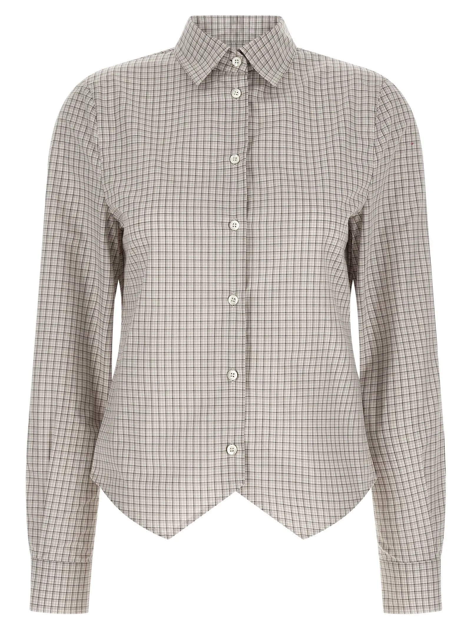 Chemisier en coton beige Maison Margiela