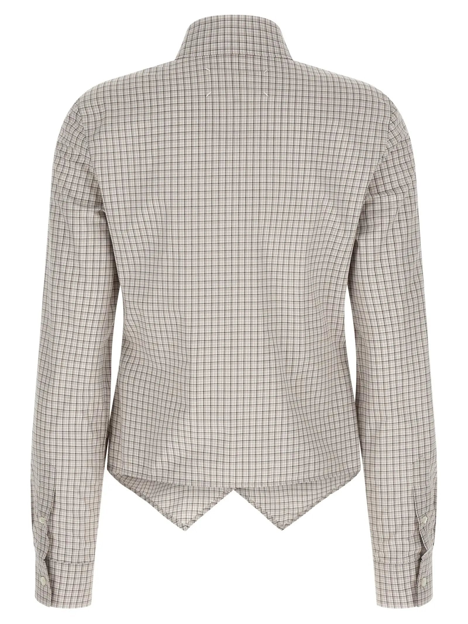 Chemisier en coton beige Maison Margiela