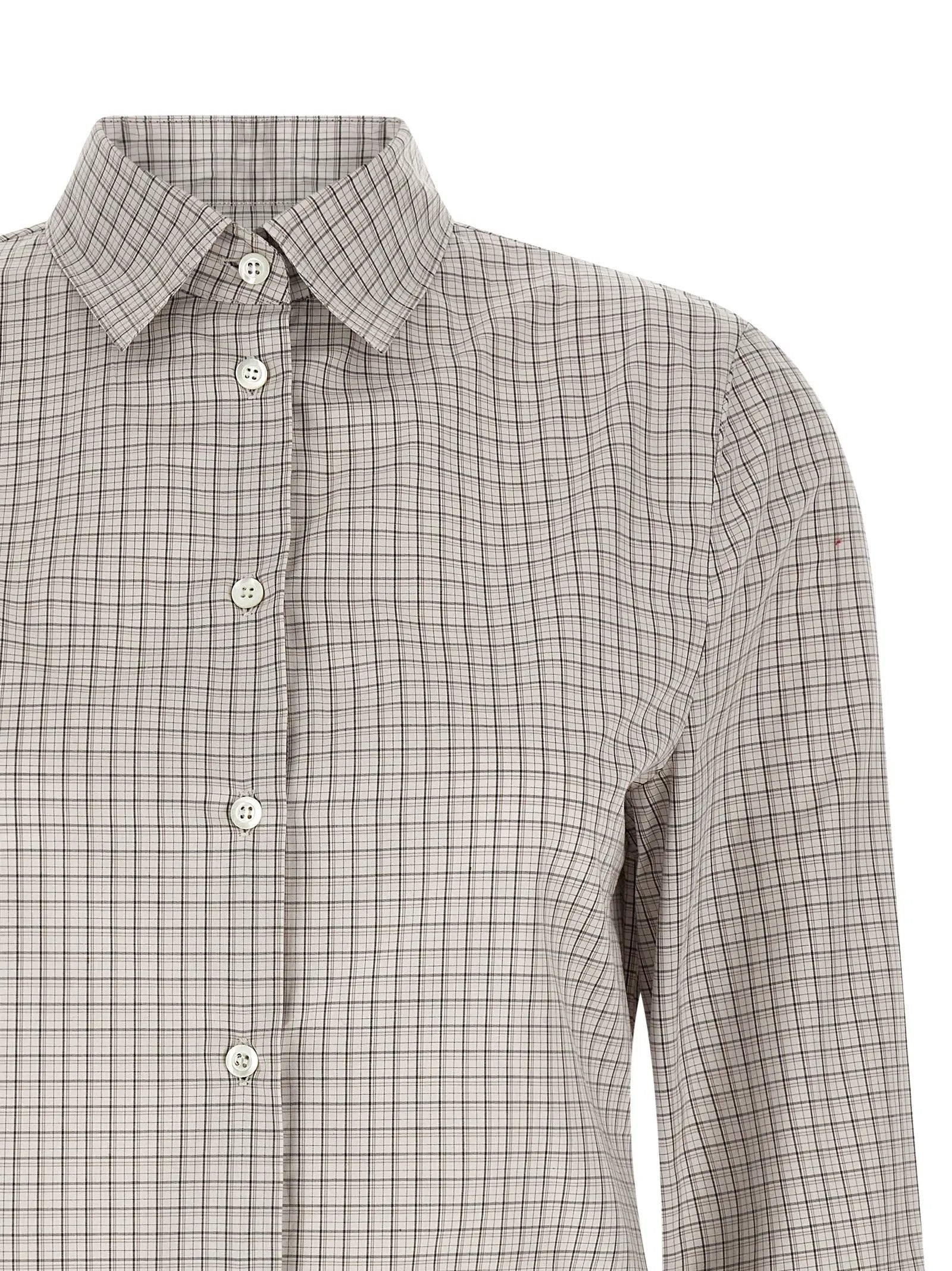 Chemisier en coton beige Maison Margiela
