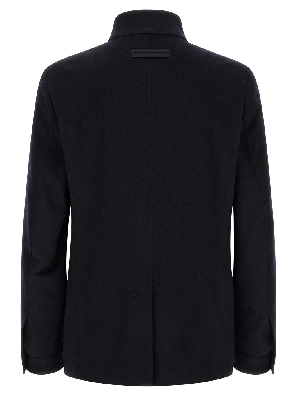 Veste longue ZEGNA en cachemire bleu