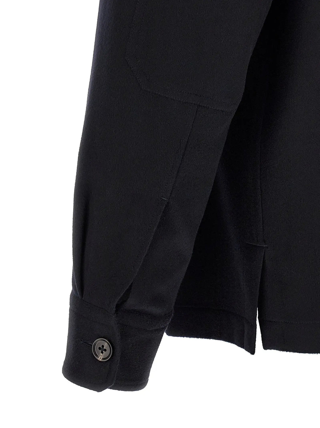 Chemisier ZEGNA en laine bleue