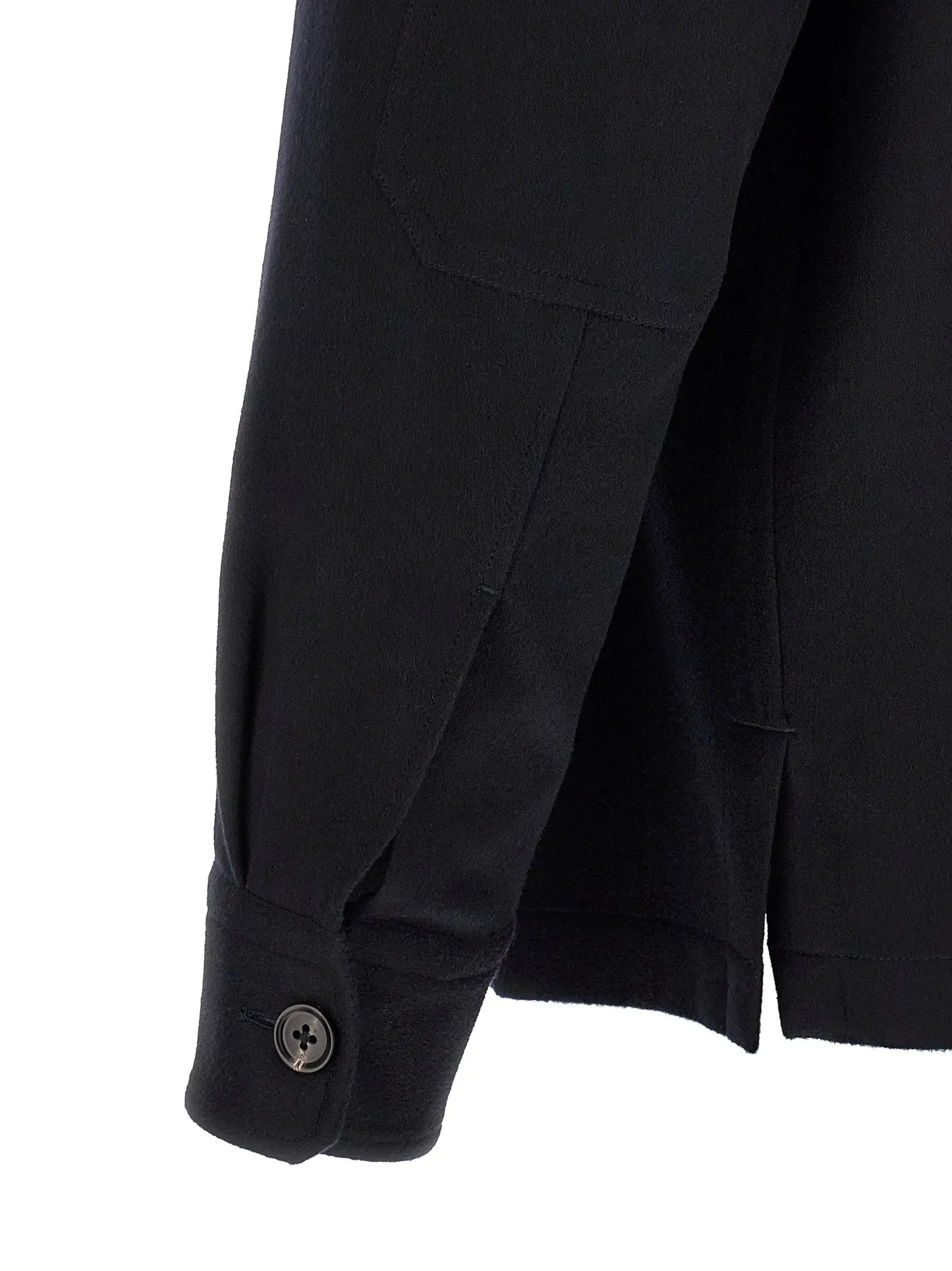 Chemisier ZEGNA en laine bleue