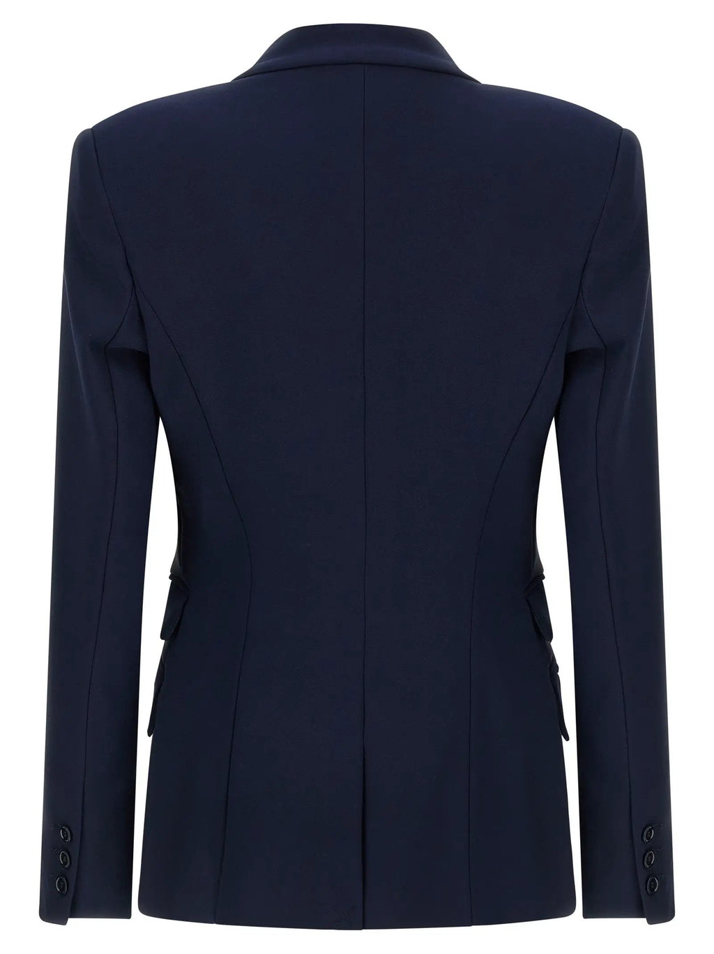 Elisabetta Franchi Blue Polyester Blazer