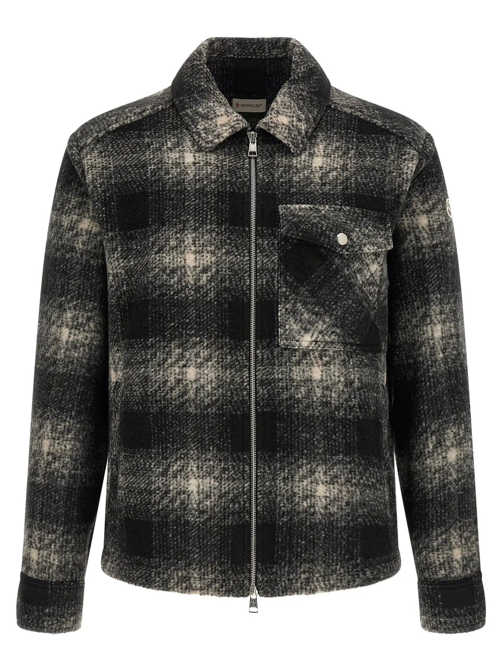 Moncler Gray Polyester Blouse