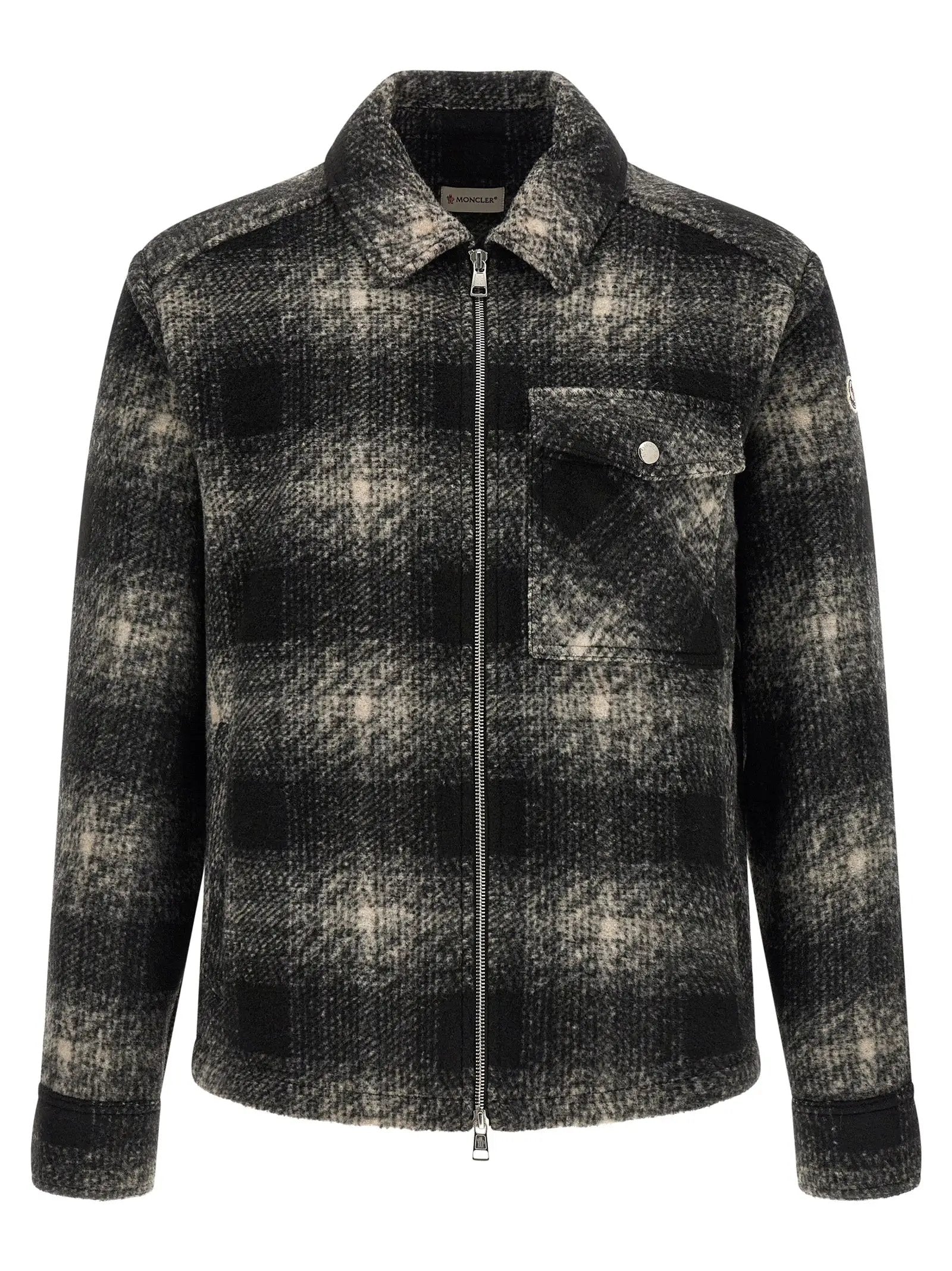 Moncler Gray Polyester Blouse
