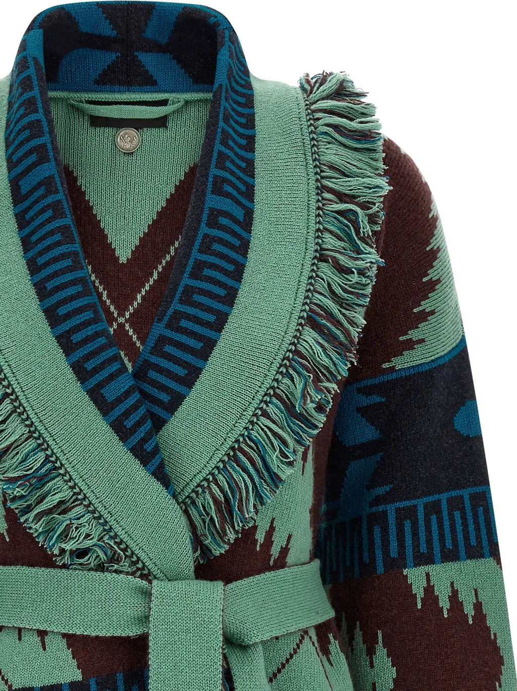 Alanui Multicolor Cashmere Cardigan