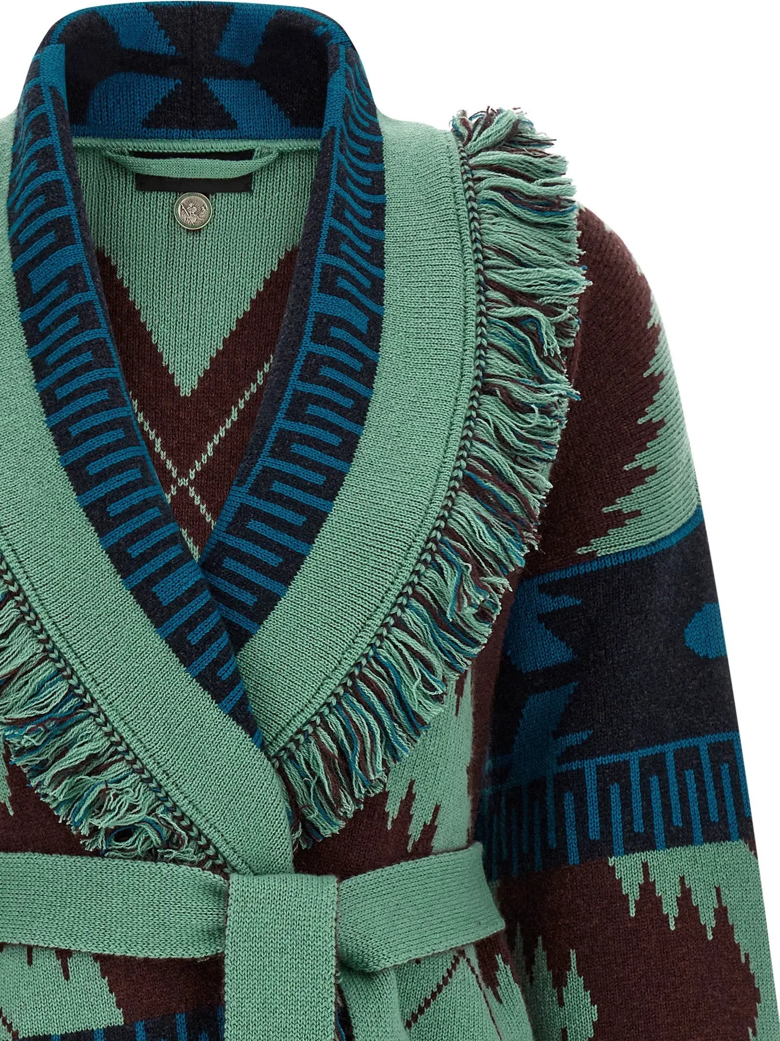 Alanui Multicolor Cashmere Cardigan